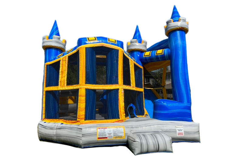 Orange Crush 5in1 Combo Water Slide