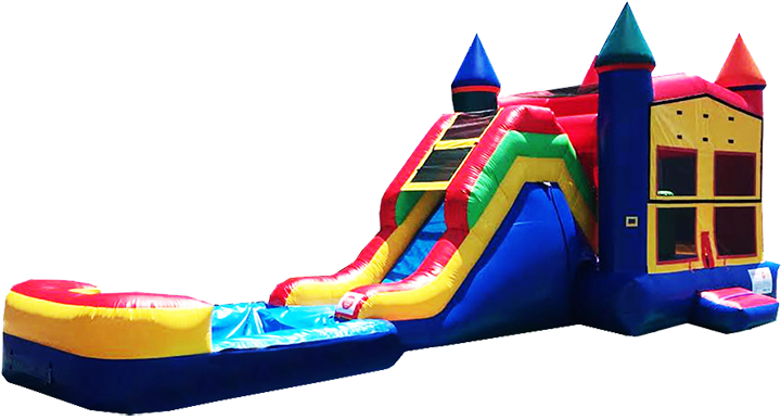 Super Combo 6-in-1 Water Slide (Themed)